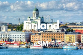 Rovaniemi Data eSIM 0,5 GB dagelijks tot 50 GB 30 dagen