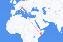 Mogadishu to Florence