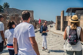 Day Trip to Pompeii Ruins & Mt. Vesuvius from Naples