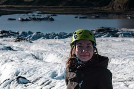 Excursão privada de caminhada pelas geleiras em Sólheimajökull