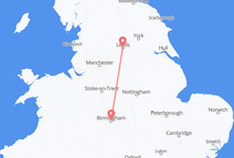 Voli da Leeds, Inghilterra to Birmingham, Inghilterra