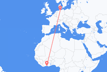 Abidjan to Hamburg