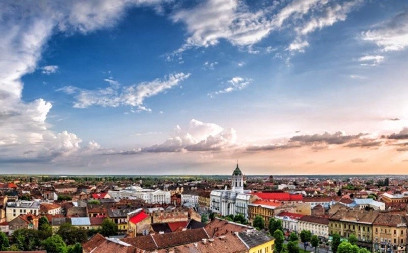 photo of view of Arad,Romania.