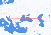 Flyg från Aktau till Split