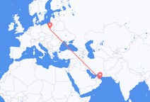 Flights from Muscat to Warsaw