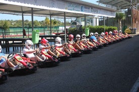 Algarve: Go-Kart upplifun í Karting Almancil fjölskyldugarðinum