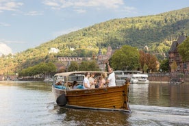 Heidelberg: exklusivste private Bootsfahrt für bis zu 12 Gäste