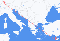 Flyrejser fra Zürich til Pafos