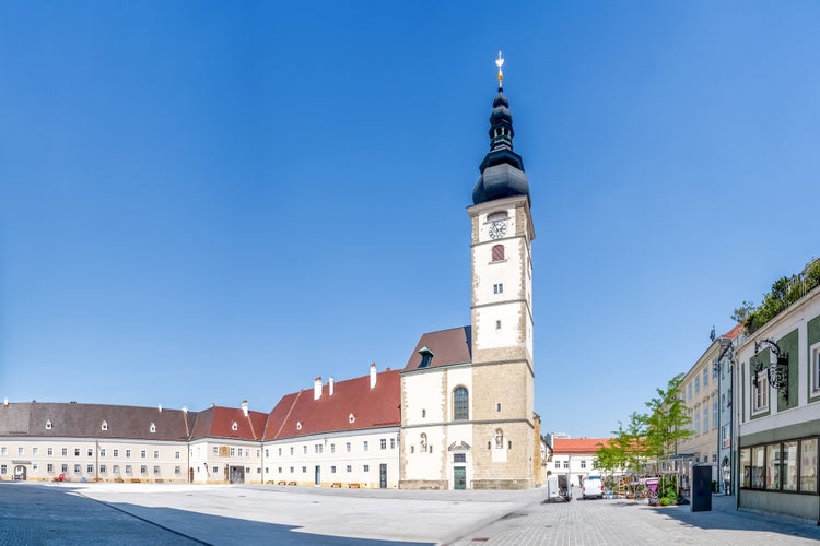 Old city of Sankt Poelten, Austria