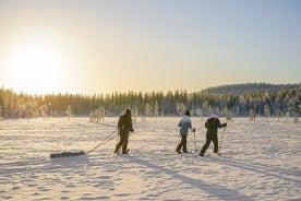 Eerste poolexpeditie op Altai-ski's