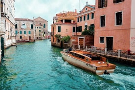 Venice: Marco Polo Airport Private Transfer to Hotel by Car& Boat