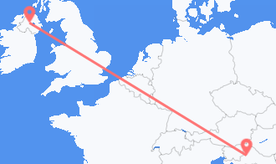 Flug frá Króatíu til Norður-Írlands