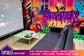 Capsule Forever Young - Jacuzzi - Sauna - Billard - arcade de jeux - Netflix & home cinéma - Ping Pong