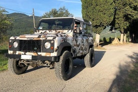 Private Weinsafari! Offroad-Weinprobe in einem Weingut in der Toskana!