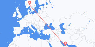 United Arab Emirates to Norway