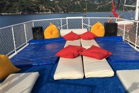 Marmaris Paseos en barco todo incluido, almuerzo de barbacoa, bebidas gratuitas ilimitadas