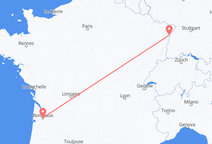 Flyreiser fra Strasbourg, til Bordeaux