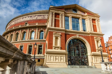 Photo of Royal Albert Hall in London, England.