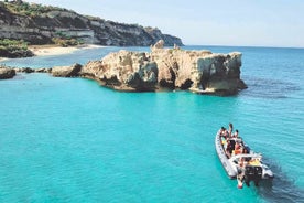 Exklusive Bootstour für bis zu 9 Personen, wunderschönes Tropea