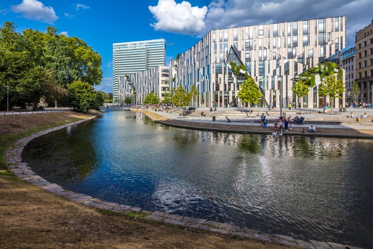 Hofgartenterrassen am Kö-Bogen ( Architekt: Daniel Libeskind ), Düsseldorf