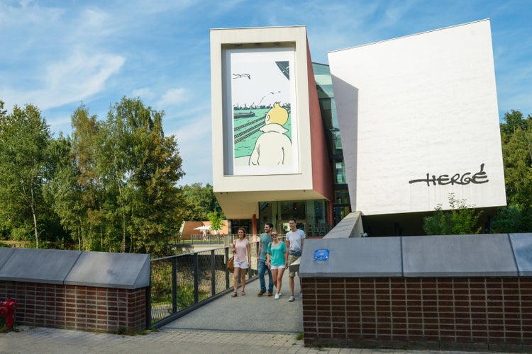 photo of Hergé Museum in Ottignies-Louvain-la-Neuve, Belgium.