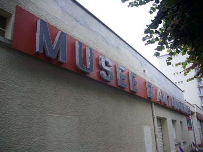 Museum sign.