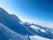 photo of Snowy mountains in Contamines ski area in France.