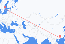 Flyrejser fra Guangzhou til Stockholm