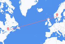 Flights from Montreal to Oslo