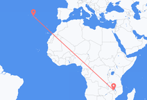 Flyrejser fra Lilongwe til Terceira