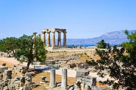 Mycenae Ancient Corinth Corinth Canal and Epidaurus from Nafplio