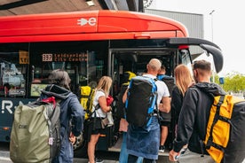 Amsterdam: Flugvallarstrætó ferð til/frá miðbænum