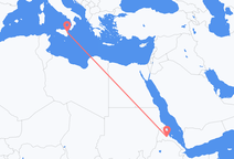 Asmara to Catania