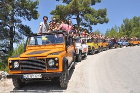 4X4 torfærusafari; Jesus Beach-Kizkumu, Foss, Marmaris