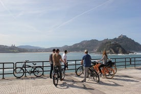 Visite guidée privée à vélo de Saint-Sébastien