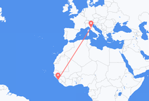 Conakry to Florence