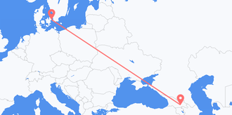 Géorgie pour Danemark