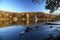 Photo of beautiful landscape in Newmillerdam, UK.