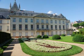 Photo of Tours aerial panoramic view. Tours is a city in the Loire valley of France.