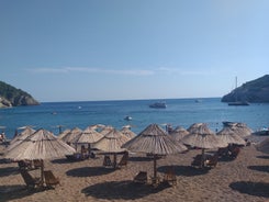 photo of a beautiful panorama view of Bečići is a town in the municipality of Budva, Montenegro.