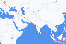 Flyrejser fra Praya, Lombok til Krakow