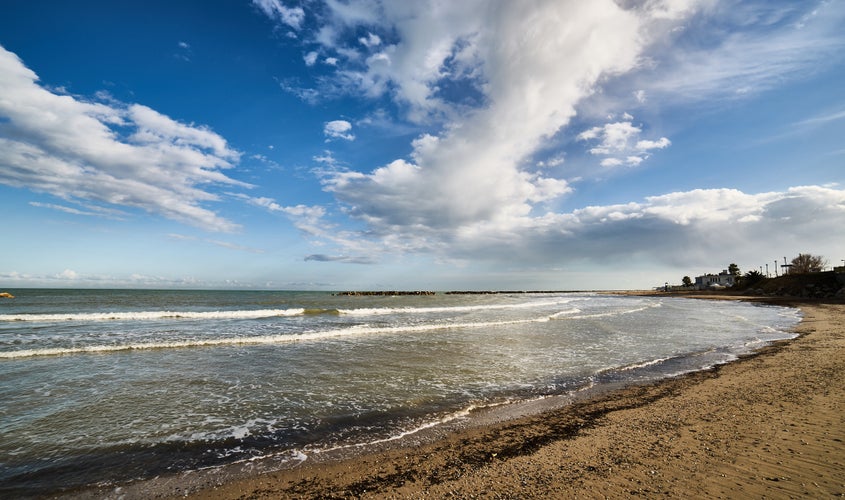 Sand beach - Italy - Porto San Giorgio