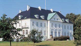 Cityscape of Aarhus in Denmark.