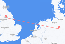 Flyrejser fra Hannover, Tyskland til Leeds, England