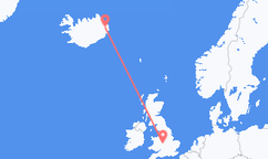 Flights from Birmingham to Egilsstaðir