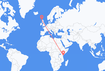 เที่ยวบิน จาก โมมบาซา, เคนยา ไปยัง Stornoway, สกอตแลนด์