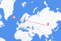 Flights from Ulaanbaatar to Reykjavík