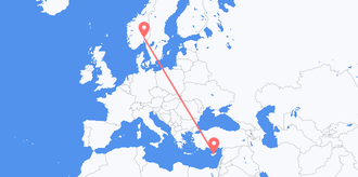 Norway to Cyprus