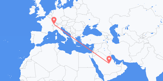 Saudi Arabia to Switzerland