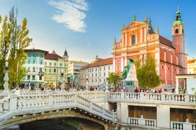 Heils dags einkastrandferð í Ljubljana frá Koper Cruise Port